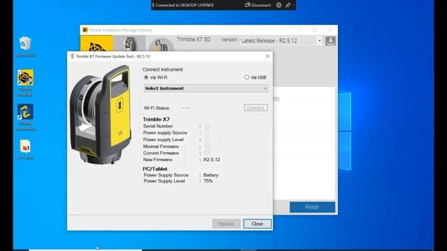 Updating X7 Firmware And Software