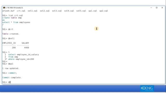 Oracle flashback Operation смотреть онлайн
