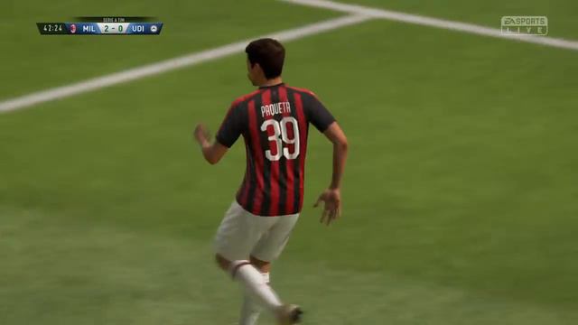 FIFA 19 Serie A 30a Giornata Milan - Udinese 02/04/19 смотреть онлайн