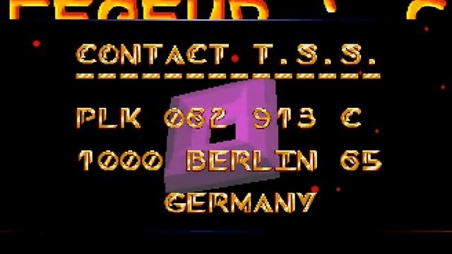 Amiga demo - Crack intro by T.S.S - 1992 смотреть онлайн