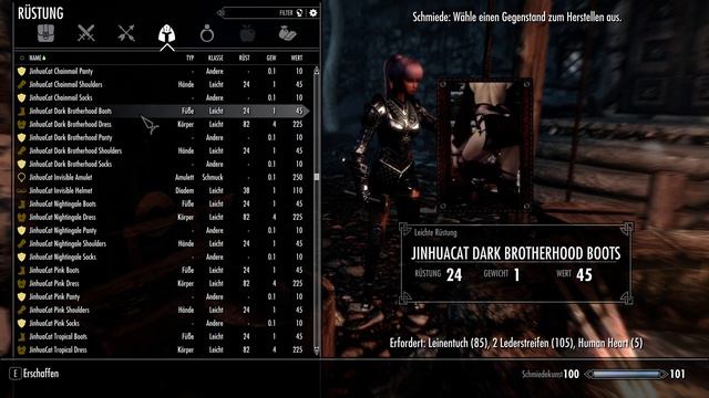 The Elder Scrolls V DX JinhuaCat Retextures SSE смотреть онлайн