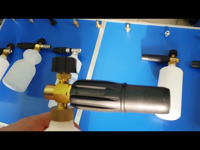 Пенник (пеногенератор) Китай или Италия? ОБЗОР 6 видов от 1250 рубасов на Karcher. смотреть онлайн