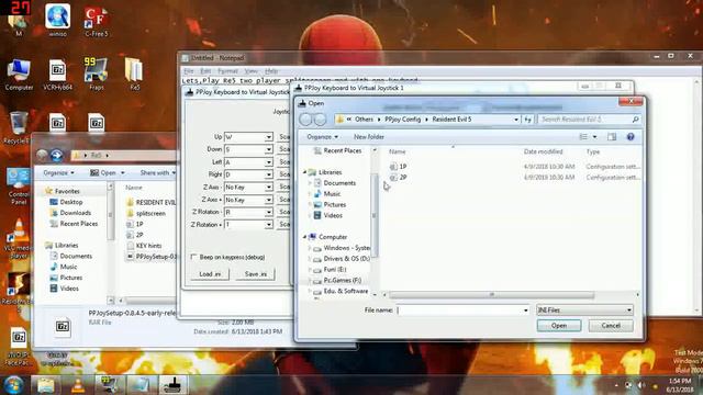 Play Re5 Split Screen With Keyboard+keyboard