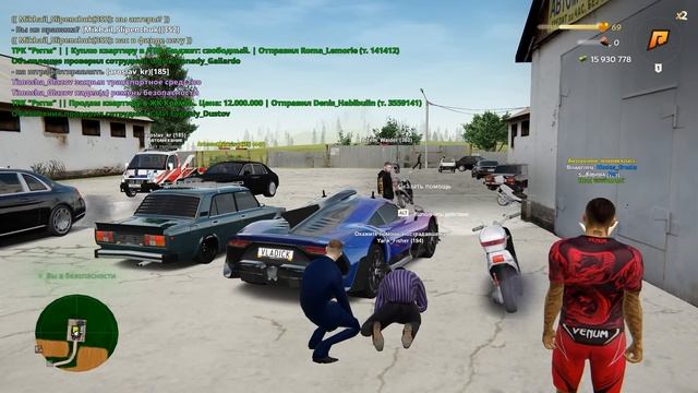 ЭЛИТНОЕ ТАКСИ! КОРТЕЖ ПРЕЗИДЕНТА ВОЗИТ КЛИЕНТОВ | CRMP