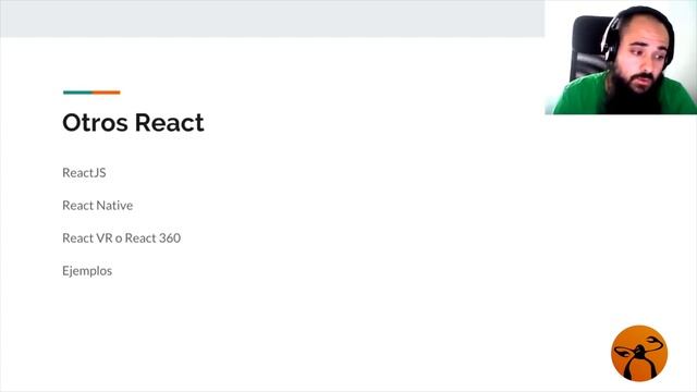 Todos los REACT - Ejemplos y diferencias entre ReactJS, React Native, React VR o React 360 смотреть онлайн
