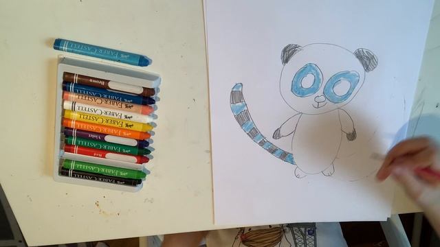 Рисуем лемура смотреть онлайн