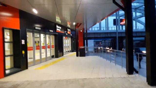 метро Минская пересадка метро ЖД смотреть онлайн