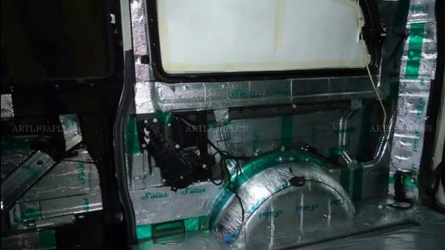 Шумоизоляция Mercedes Viano фото отчёт смотреть онлайн