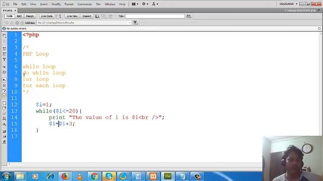 PHP While and Do While Loop смотреть онлайн
