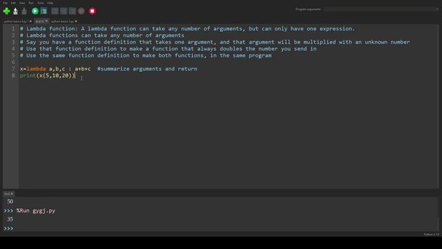 Python Basics 52 # Lambda Function смотреть онлайн