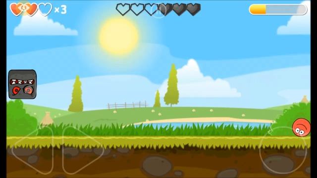 RedBall4: Зеленые холмы 15 Босс. Прохождение игры Red Ball 4. Boss смотреть онлайн