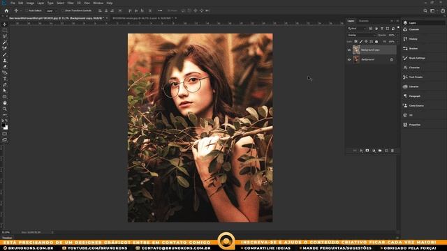 Efeito de Foto Antiga com Photoshop Fácil e Rápido. Tutorial Passo a Passo смотреть онлайн