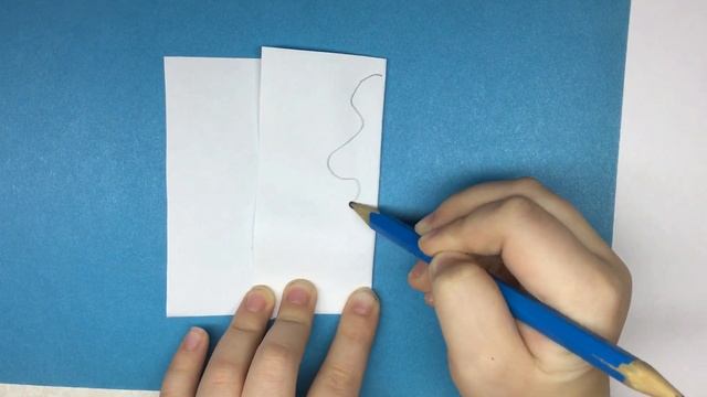 Аппликация для детей 4,5,6,7 лет из цветной бумаги. Зимние поделки своими руками. Зимний пейзаж смотреть онлайн