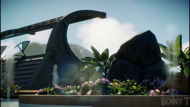 My Jurassic World Recreation (Version 1) - Jurassic World Evolution 2 Cinematic Park Showcase (4K)