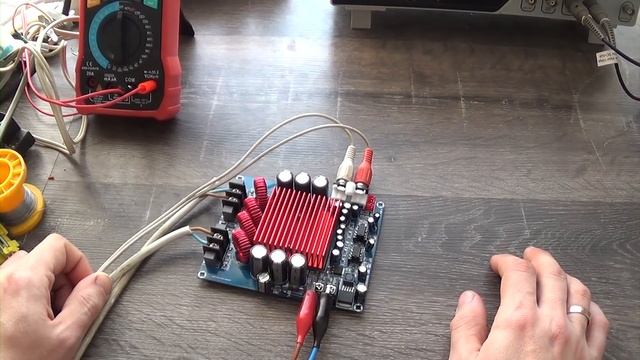 TAS5630 amplifier 300+300W. Может! смотреть онлайн
