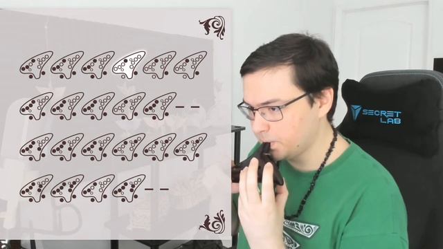 The Legend of Zelda: Majora's Mask - Song of Healing - Ocarina tutorial / tabs смотреть онлайн