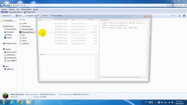 Ayuda con -failed to bind to port- minecraft 1.5.2 смотреть онлайн