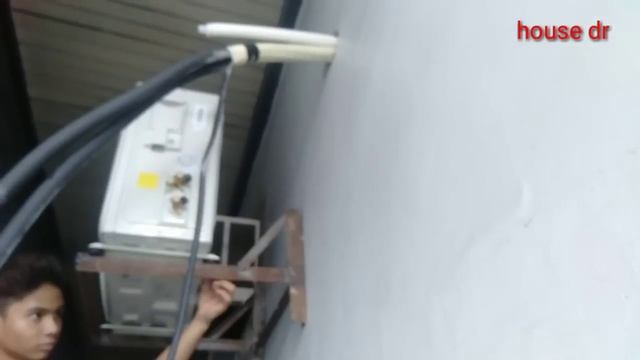 ACTUAL INSTALLATION OF SPLIT TYPE AIRCON смотреть онлайн