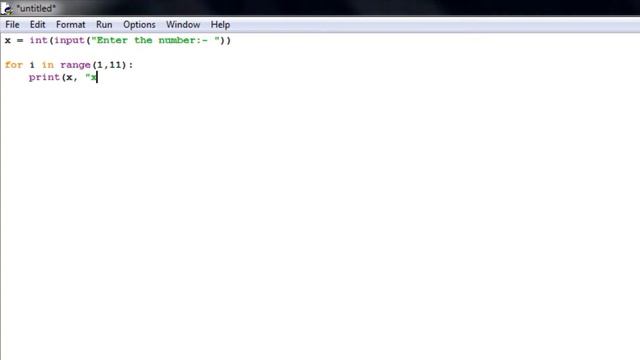 Python program - Multiplication Tables смотреть онлайн