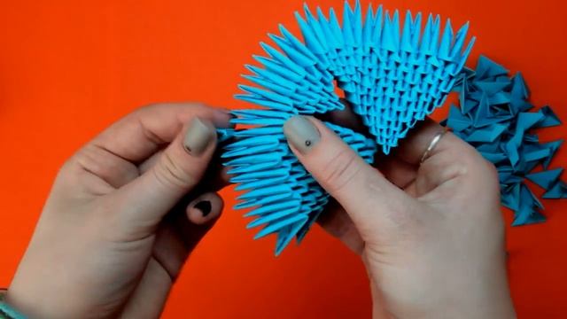 ДРАКОН Из Модулей (2 часть) | Модульное Оригами | Мастер Класс смотреть онлайн