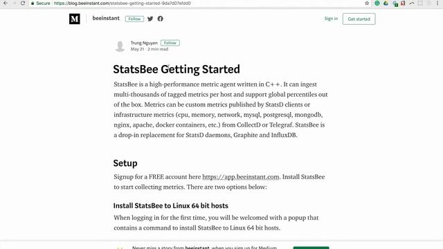 How to install StatsBee through SSH/Docker смотреть онлайн