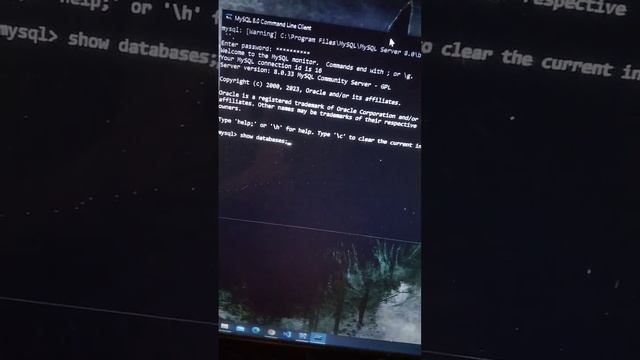 MySQL data base command line show data base first command смотреть онлайн