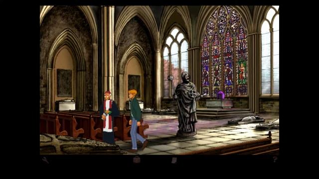 Broken Sword: Shadow of the Templars, #13 Montfaucon Church смотреть онлайн
