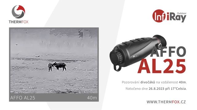 Thermfox - InfiRay AFFO AL25 #wildboar #hunting #thermalimaging