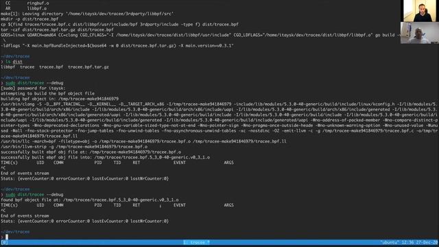 Tracee v0.3 - from bcc to libbpf смотреть онлайн