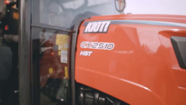 KIOTI CX2510CH: мини-трактор для хозяйства смотреть онлайн