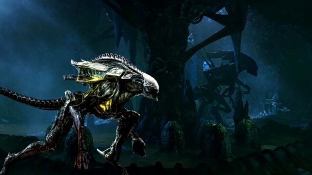 Aliens Fireteam Drone and Praetorian Xenomorph / A Closer Look смотреть онлайн