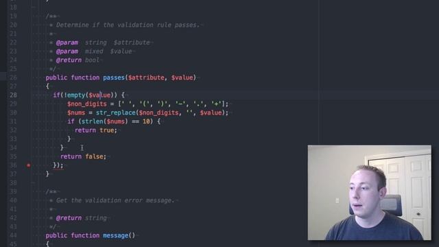 Custom Validation Rule Objects (9/14) - Laravel 5.5 New Features смотреть онлайн