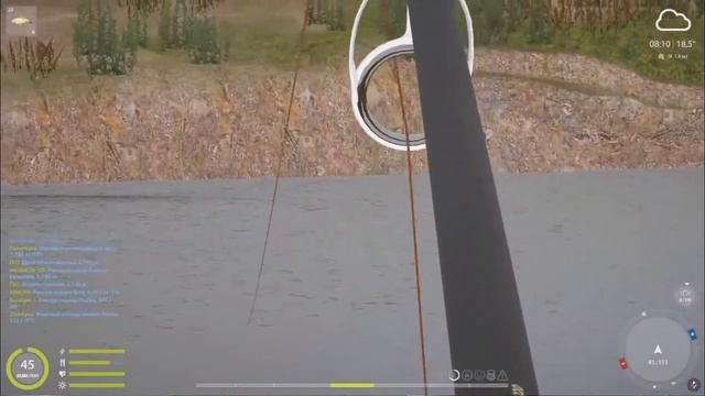 Русская Рыбалка 4 , тащим монстра - big beluga . смотреть онлайн