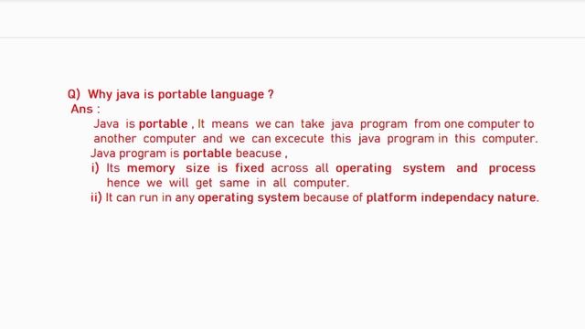 Why java is portable language | Java Features | Java | Siddharth Lecture смотреть онлайн