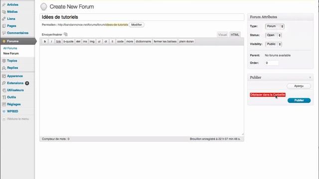 Comment intégrer un forum bbPress dans un blog WordPress смотреть онлайн