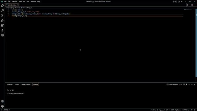 Converting Binary Strings to Integers in Python Artificial Intelligence Code Coding Program Make bo смотреть онлайн