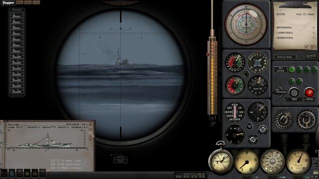 Silent Hunter III - Type XXI Career || Patrol 1 Pt.1 - The Hunter смотреть онлайн