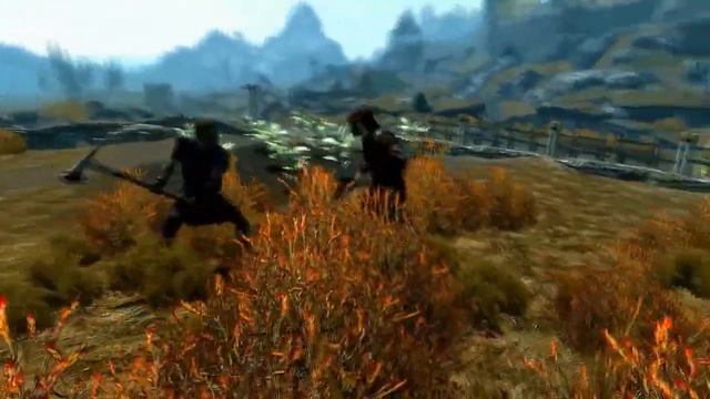 Skyrim Fighter (street fighter parody) смотреть онлайн