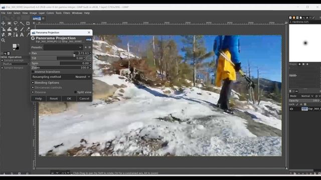 360 PHOTO - GIMP PANO FILTER - EQUIRECTANGULAR PHOTO смотреть онлайн