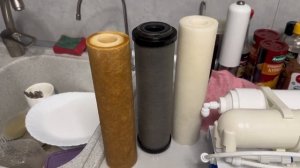 Распаковка — Комплект картриджей для фильтра Аквафор РР20-В510-03-PP5-ULP50