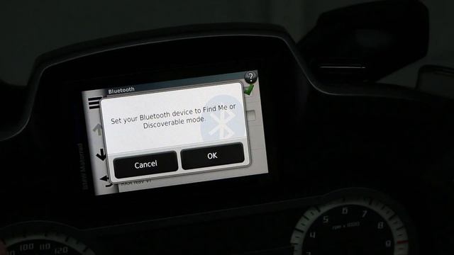 BMW K1600GTL / GT / R1200RT Bluetooth Connections