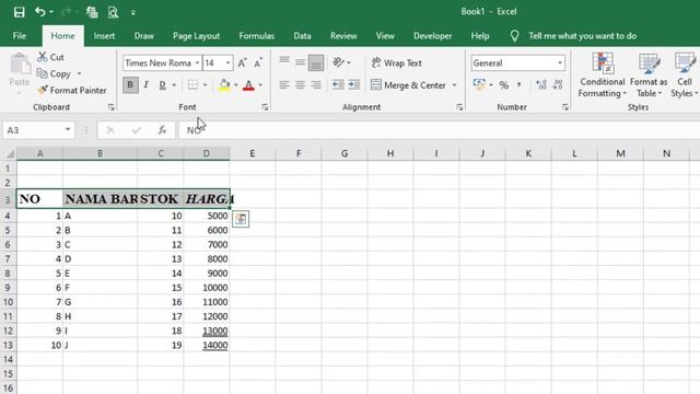Belajar Excel Pemula #2 Clipboard, Font Dan Alignment смотреть онлайн