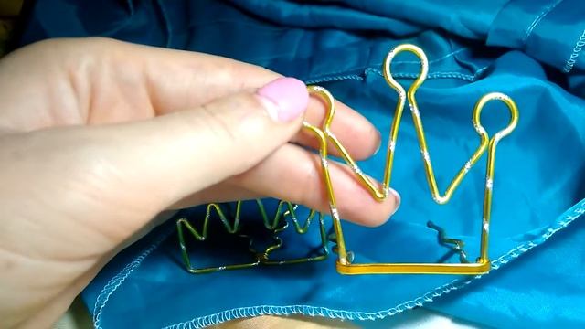 Короны, диадемы из проволоки своими руками. смотреть онлайн