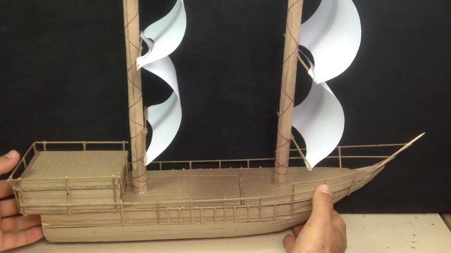 How to Make Pirate Ship With Cardboard - Amazing Pirate ship DIY смотреть онлайн