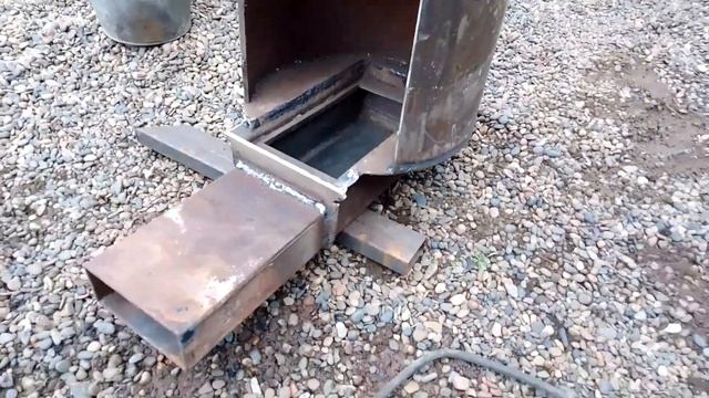 Банная печь N 2, как делал, ошибки. смотреть онлайн