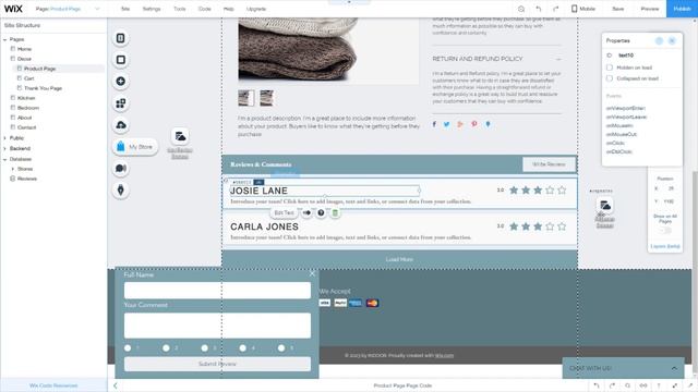 Add Reviews & Ratings to WixStores using WixCode смотреть онлайн