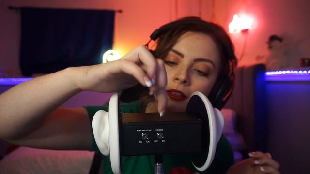 Brain Tingles ~ Base Scratching, Ear Tapping etc. (12/25 Days of Christmas) смотреть онлайн