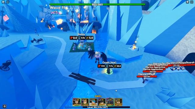 Crush(Ace) Evo Lv. 100 Showcase Anime Adventure смотреть онлайн