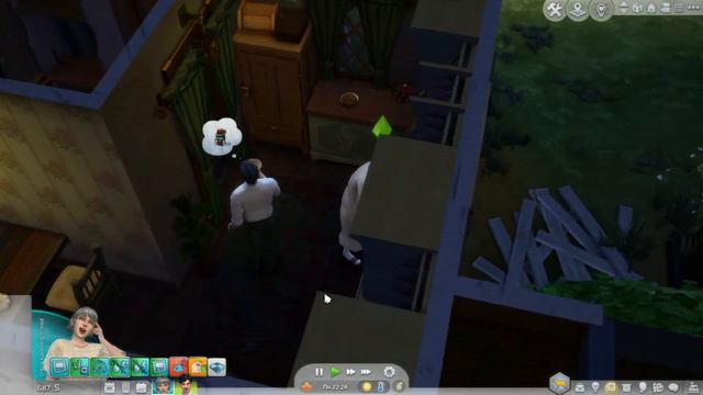 Симулятор бродилки по деревне ep.2 - Деревенский учитель | The Sims 4 смотреть онлайн