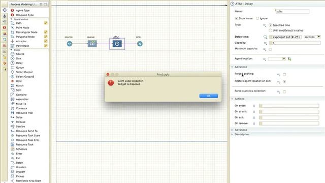 Building A Simple Model Using Anylogic